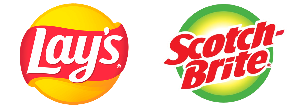 lays scotch brite logo